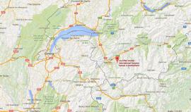 Расположение лагеря Les Elfes на карте Швейцарии
